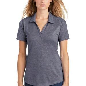 Sport-Tek Ladies PosiCharge Tri-Blend Wicking Polo. LST405